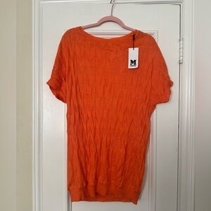 NWT Missoni Orange Tunic
